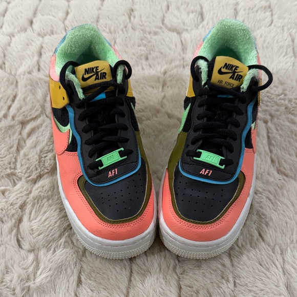 Nike Air Force 1 Colorful Sneakers - Picture 1 of 4